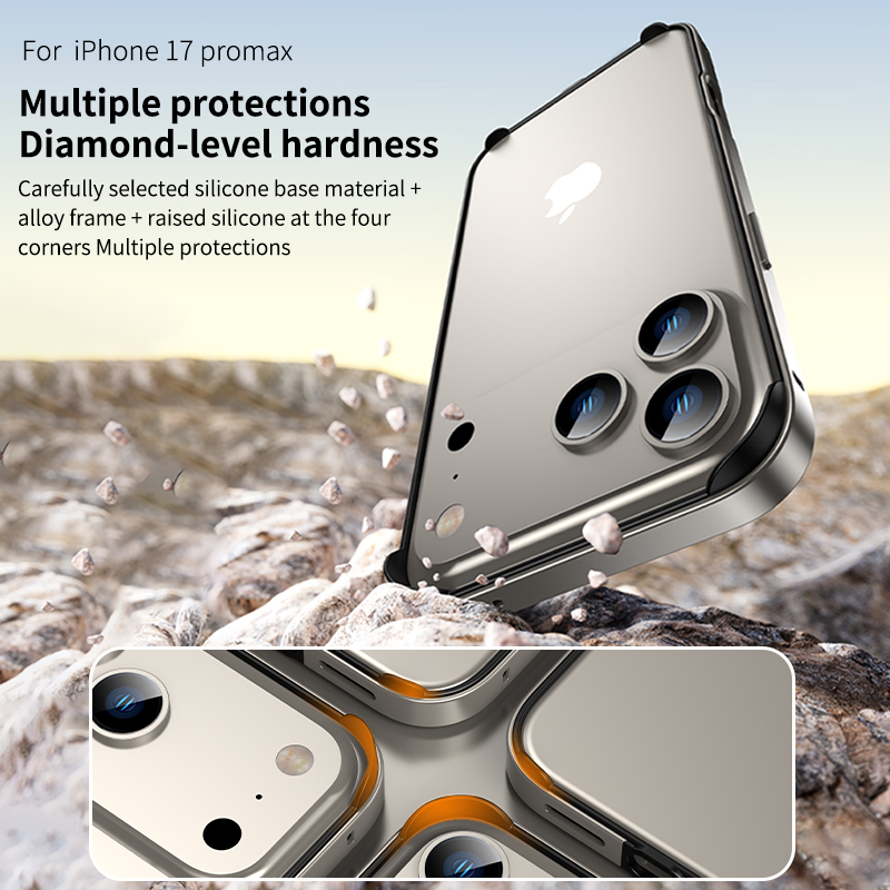 เคสโทรศัพท์กันกระแทกขอบซิลิโคน - Metal Bumper Aluminum Frame Case บทวิจารณ์และราคา