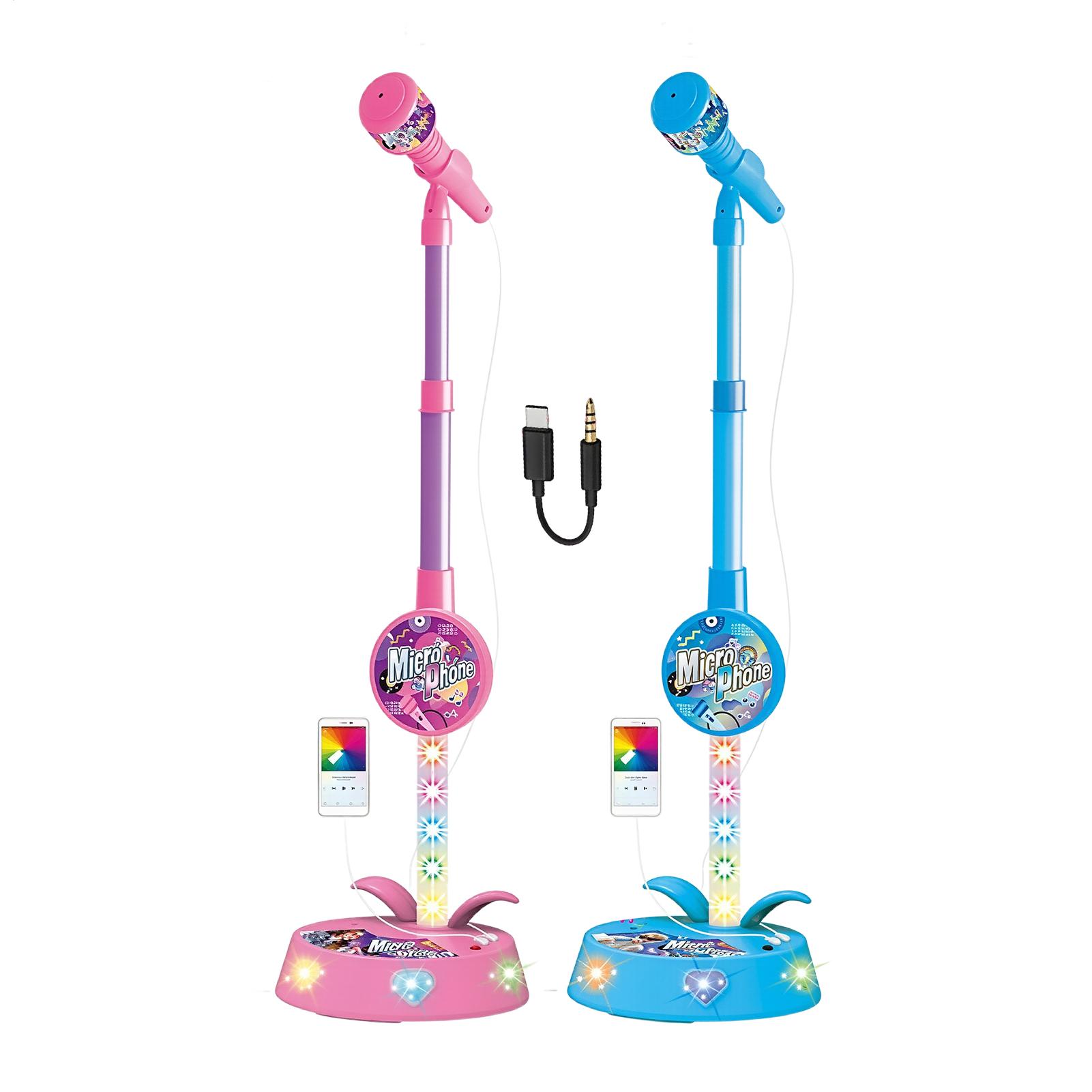 ไมโครโฟนสำหรับเด็กพร้อมขาตั้ง  - Phone Stands บทวิจารณ์และราคา