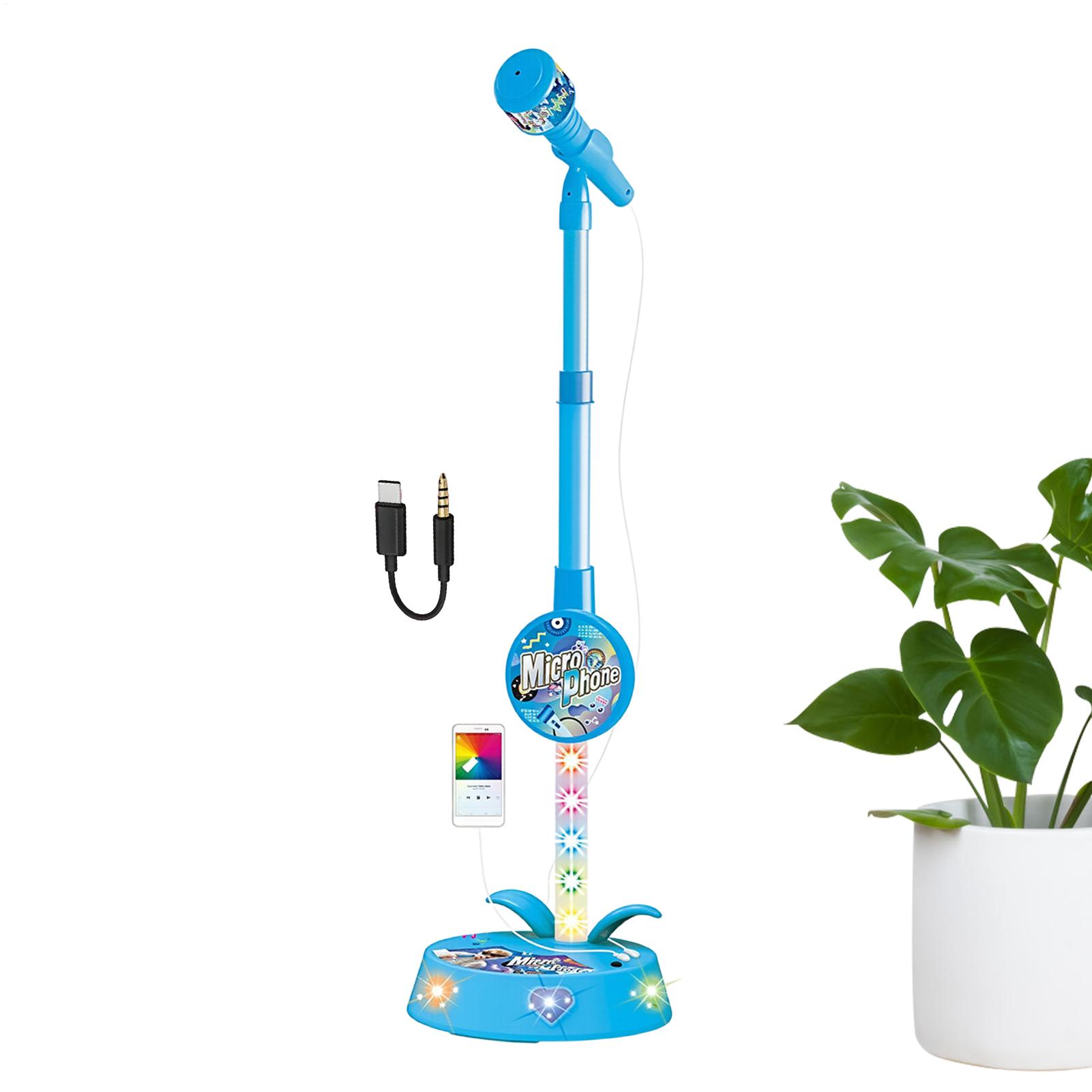 ไมโครโฟนสำหรับเด็กพร้อมขาตั้ง  - Phone Stands บทวิจารณ์และราคา