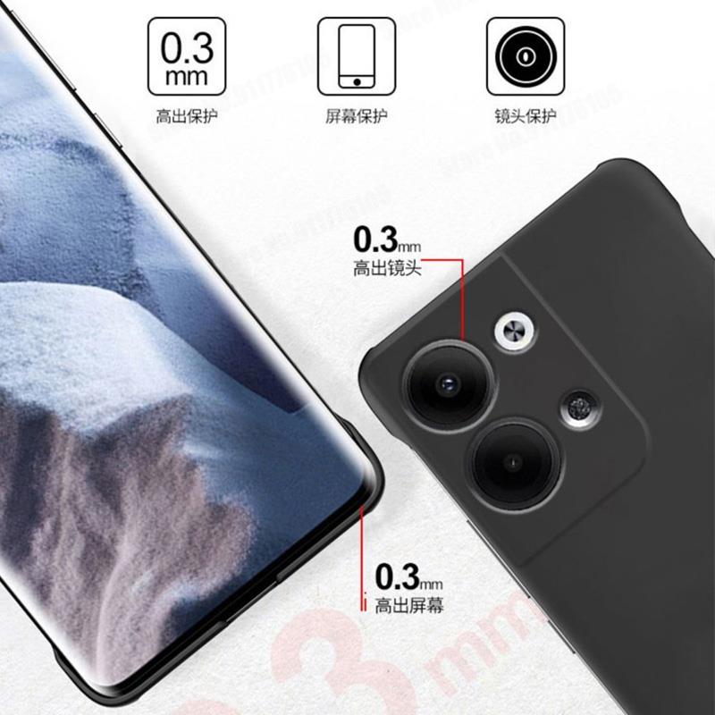 ลูกอมสี Matte Frameless เคสโทร - Ultra Thin Frameless Phone Cover บทวิจารณ์และราคา