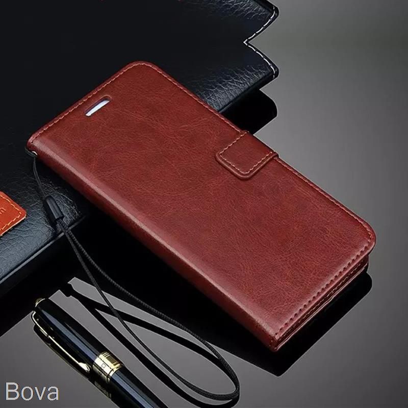 ผู้ถือบัตรหนังสำหรับ Huawei Ma - Leather Wallet Card Holder Phone Cover บทวิจารณ์และราคา