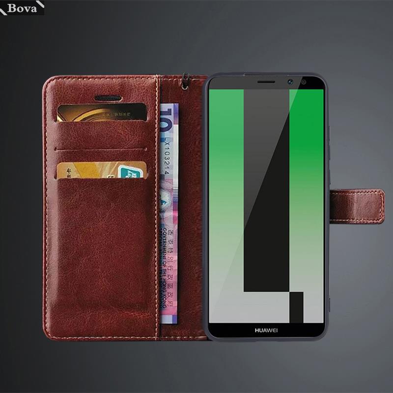 ผู้ถือบัตรหนังสำหรับ Huawei Ma - Leather Wallet Card Holder Phone Cover บทวิจารณ์และราคา