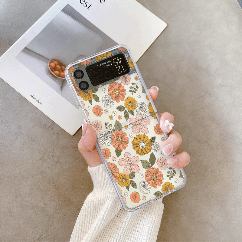 เคสโทรศัพท์ลายดอกไม้สไตล์วินเท - Vintage Floral Pattern Soft Case บทวิจารณ์และราคา