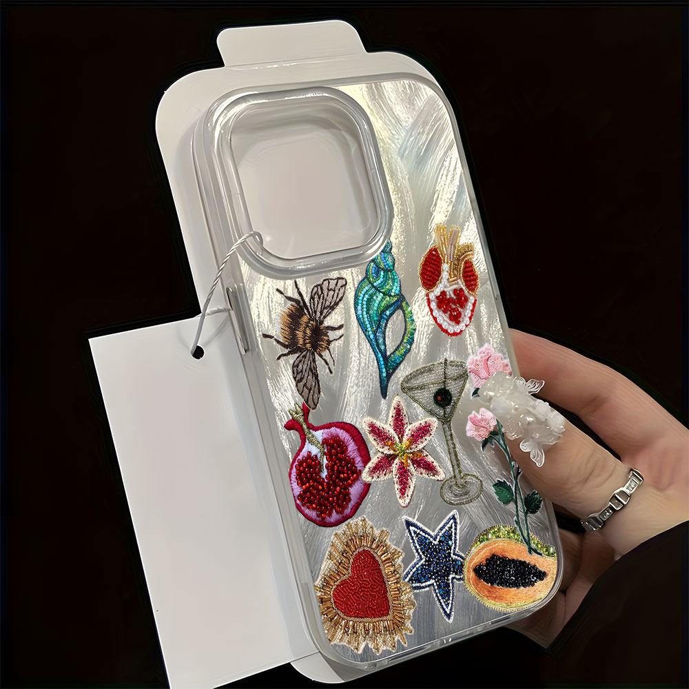 เคสโทรศัพท์ลายดอกไม้สไตล์วินเท - Vintage Floral Pattern Soft Case บทวิจารณ์และราคา