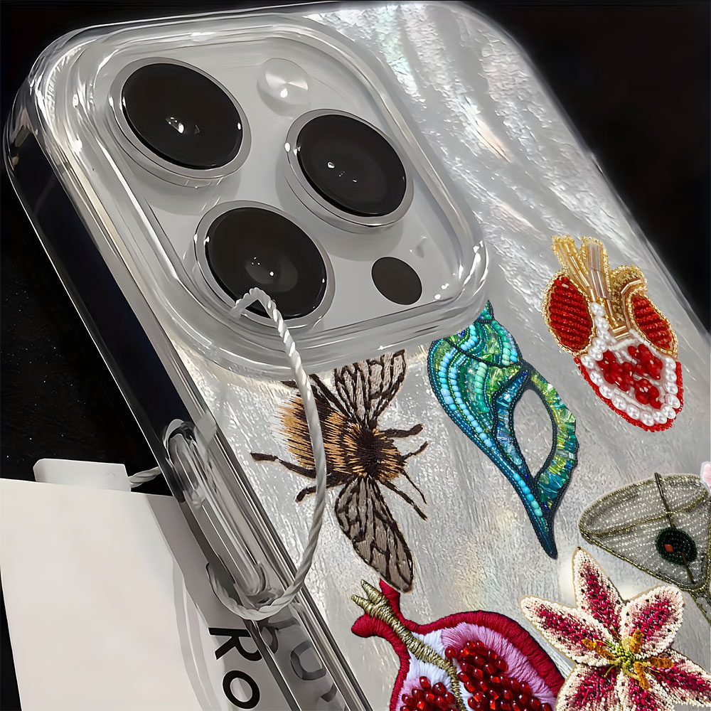 เคสโทรศัพท์ลายดอกไม้สไตล์วินเท - Vintage Floral Pattern Soft Case บทวิจารณ์และราคา