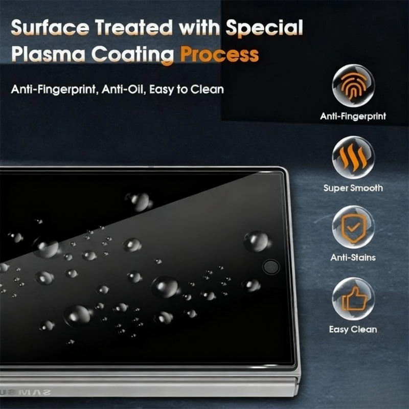 ฟิล์มกระจกกันมอง 4 ชิ้น สำหรับ - Anti Spy Privacy Glass Case บทวิจารณ์และราคา
